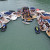 Fiscalização interrompe festa no mar com mais de 20 lanchas e show em deck flutuante em SC